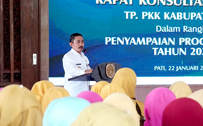 Bupati Dorong TP PKK Fokuskan Kegiatan Pada Program Prioritas Pemerintah